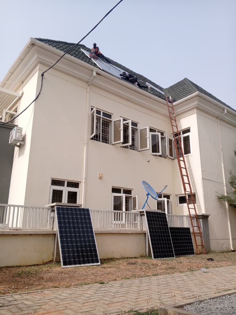 Duplex with battery storage
